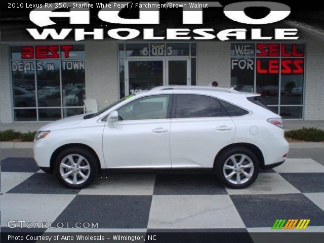 2010 Lexus RX 350 in Starfire White Pearl