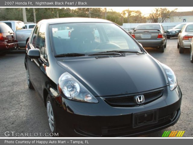 2007 Honda Fit  in Nighthawk Black Pearl