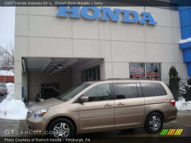 2007 Honda Odyssey EX-L in Desert Rock Metallic