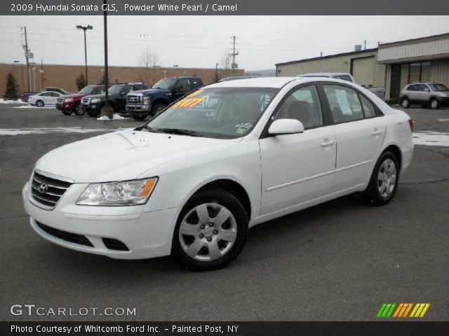 2009 Hyundai Sonata GLS in Powder White Pearl