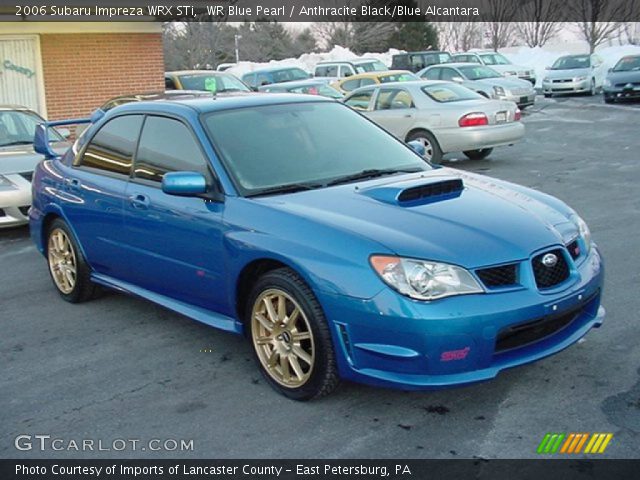 2006 Subaru Impreza WRX STi in WR Blue Pearl