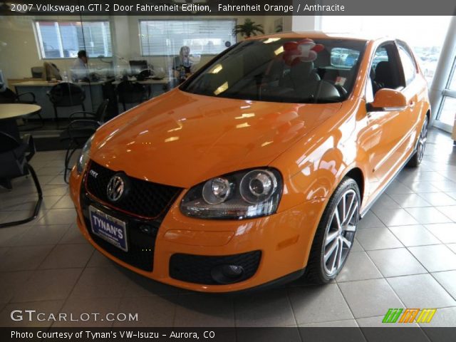 2007 Volkswagen GTI 2 Door Fahrenheit Edition in Fahrenheit Orange