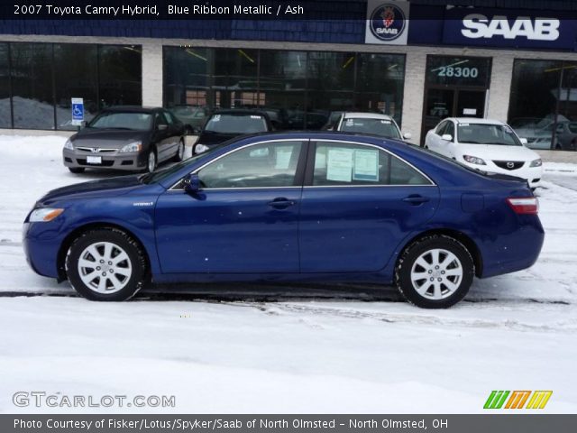 2007 Toyota Camry Hybrid in Blue Ribbon Metallic