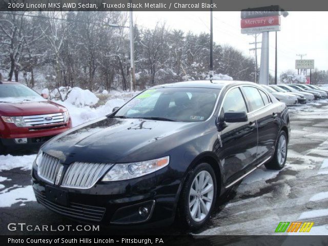 2009 Lincoln MKS AWD Sedan in Tuxedo Black Metallic