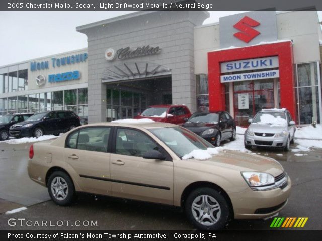 2005 Chevrolet Malibu Sedan in Light Driftwood Metallic