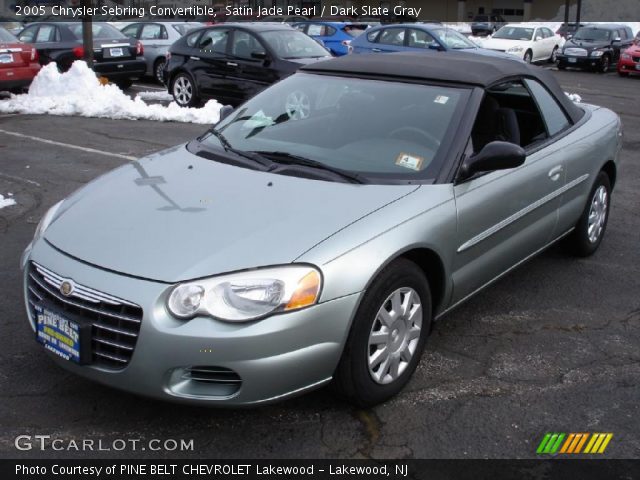 2005 Chrysler Sebring Convertible in Satin Jade Pearl
