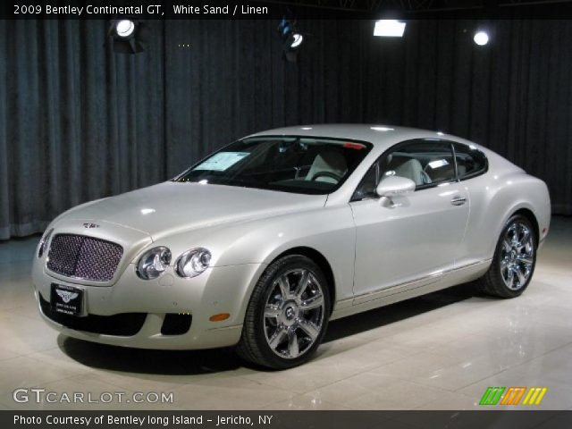 2009 Bentley Continental GT  in White Sand