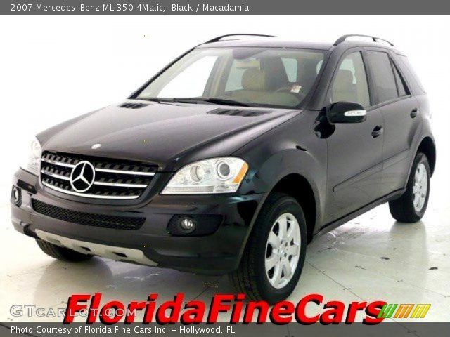 2007 Mercedes-Benz ML 350 4Matic in Black