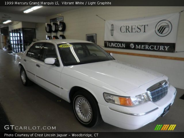 1999 Mercury Grand Marquis LS in Vibrant White