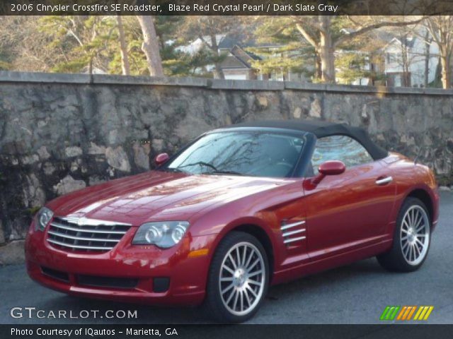 2006 Chrysler Crossfire SE Roadster in Blaze Red Crystal Pearl