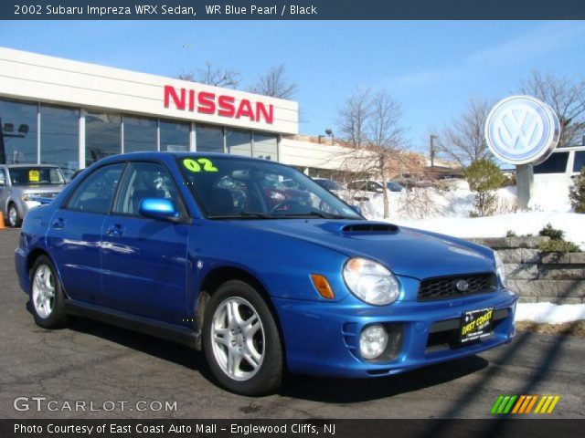 2002 Subaru Impreza WRX Sedan in WR Blue Pearl