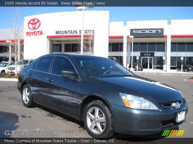 2005 Honda Accord EX Sedan in Deep Green Pearl