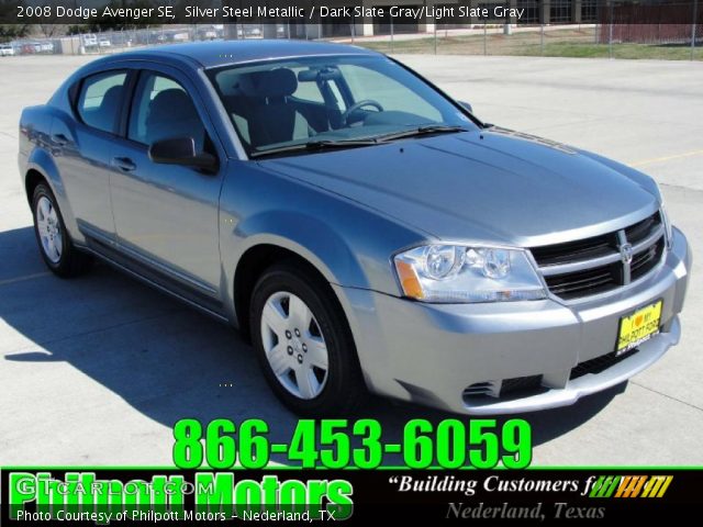 2008 Dodge Avenger SE in Silver Steel Metallic