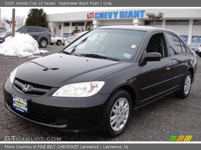 2005 Honda civic lx black