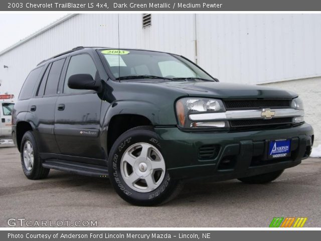 2003 Chevrolet TrailBlazer LS 4x4 in Dark Green Metallic