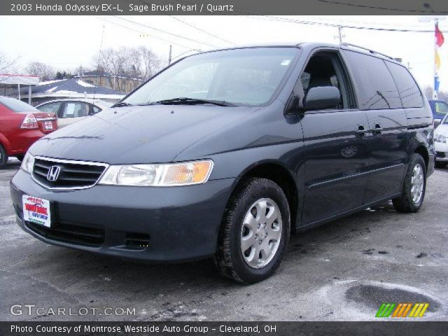 2003 Honda Odyssey EX-L in Sage Brush Pearl