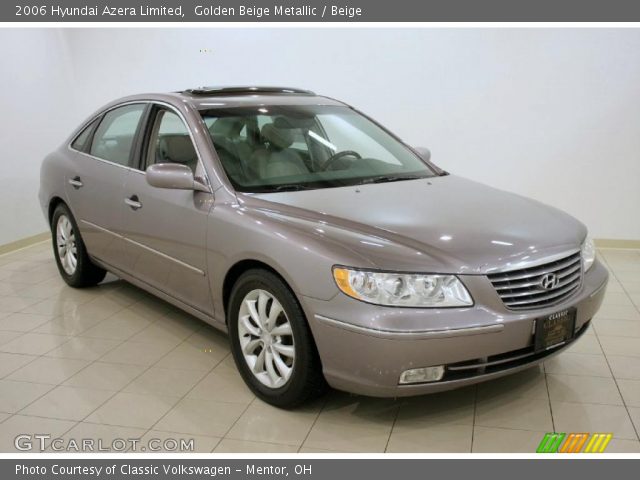 2006 Hyundai Azera Limited in Golden Beige Metallic
