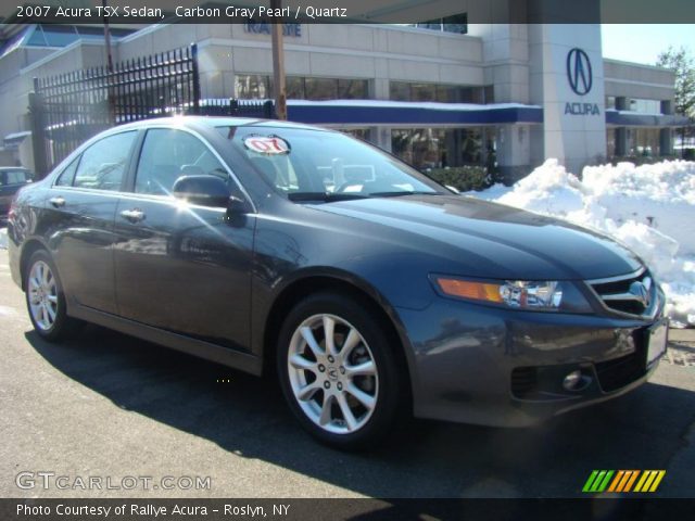 2007 Acura TSX Sedan in Carbon Gray Pearl