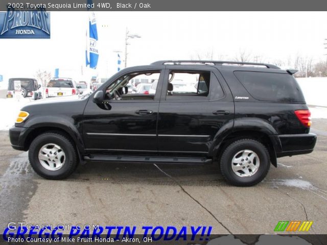 2002 Toyota Sequoia Limited 4WD in Black