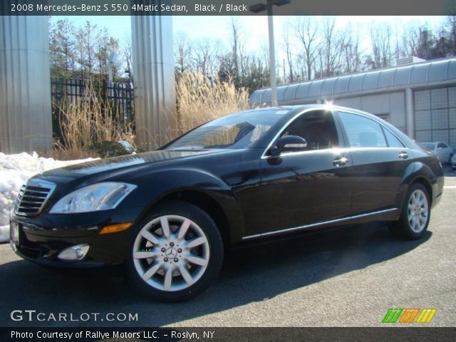 2008 Mercedes-Benz S 550 4Matic Sedan in Black