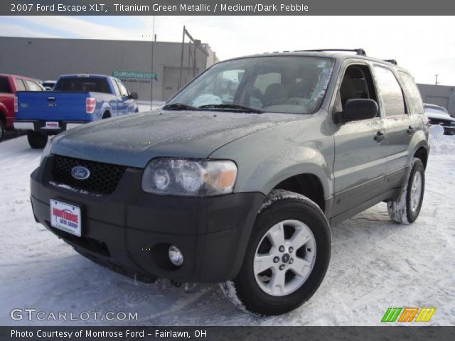 2007 Ford Escape XLT in Titanium Green Metallic