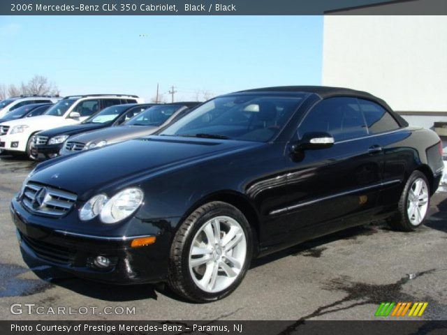 2006 Mercedes-Benz CLK 350 Cabriolet in Black