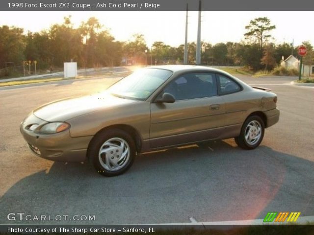 1998 Ford Escort ZX2 Coupe in Ash Gold Pearl