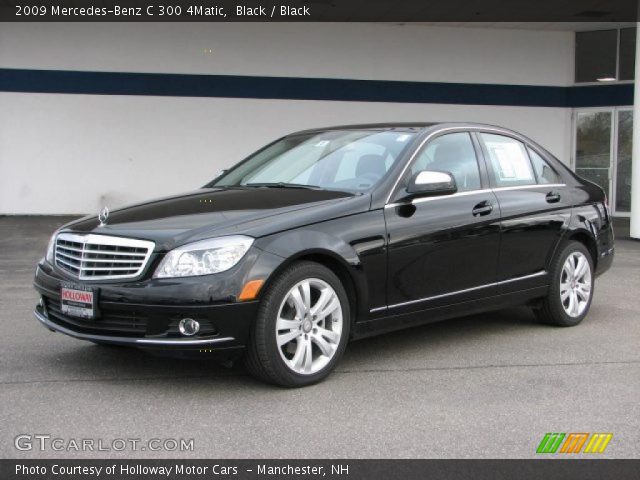 2009 Mercedes-Benz C 300 4Matic in Black