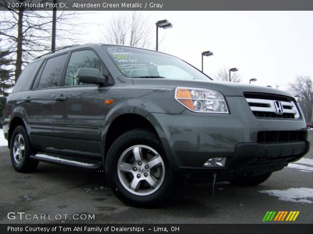 2007 Honda Pilot EX in Aberdeen Green Metallic