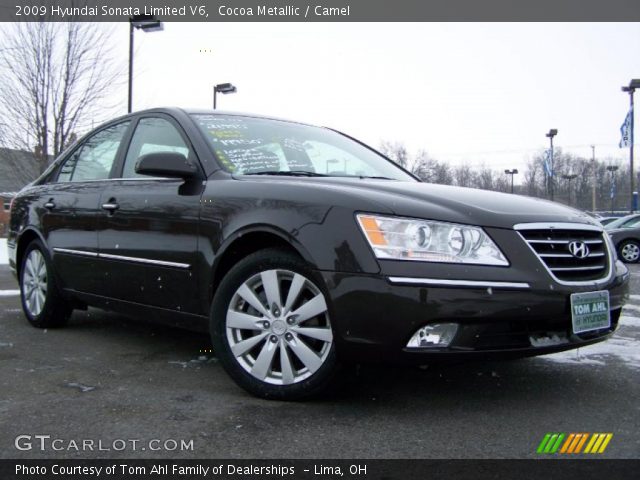 2009 Hyundai Sonata Limited V6 in Cocoa Metallic