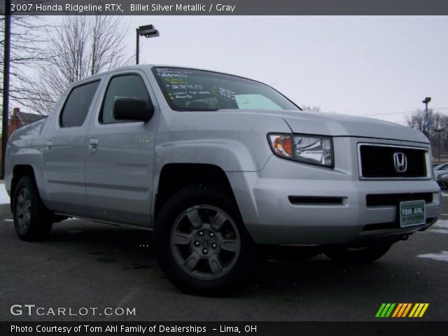 2007 Honda Ridgeline RTX in Billet Silver Metallic