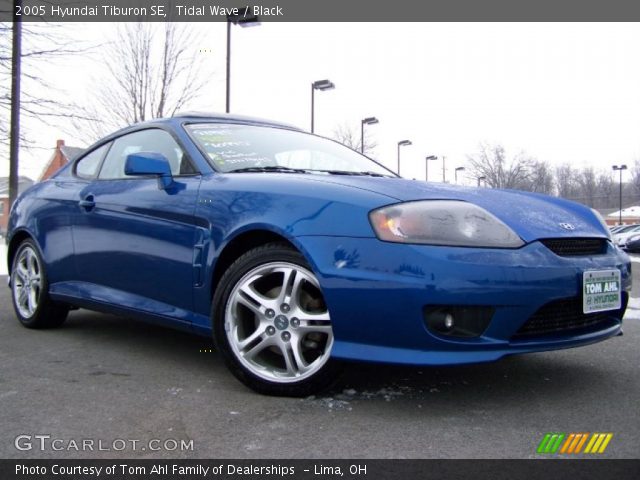 2005 Hyundai Tiburon SE in Tidal Wave