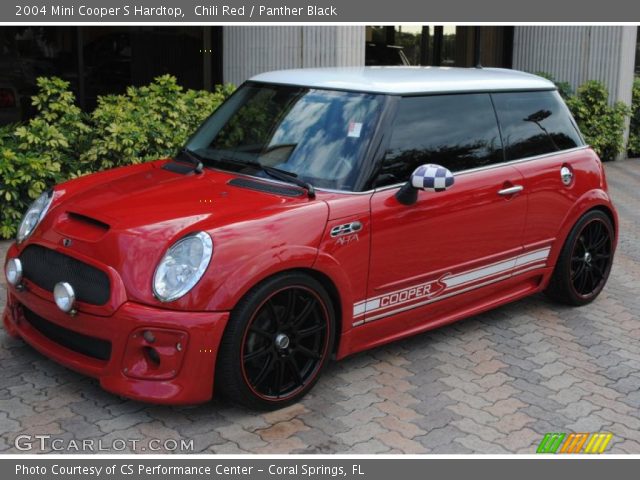 2004 Mini Cooper S Hardtop in Chili Red