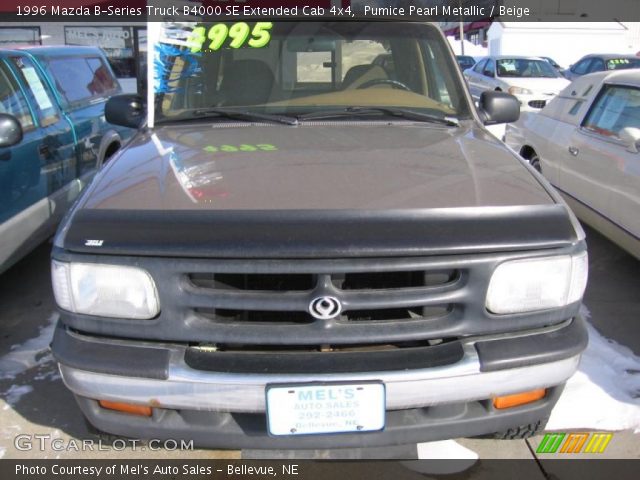 1996 Mazda B-Series Truck B4000 SE Extended Cab 4x4 in Pumice Pearl Metallic