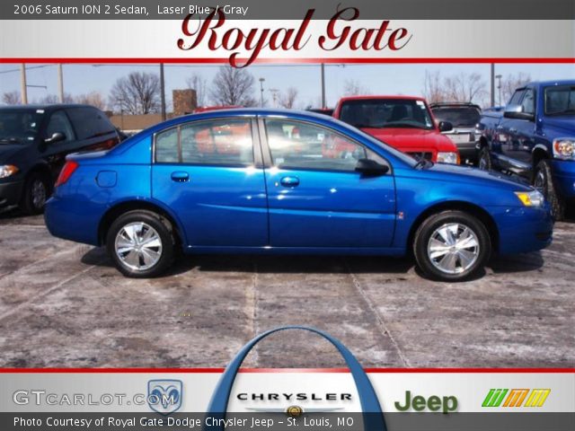 2006 Saturn ION 2 Sedan in Laser Blue