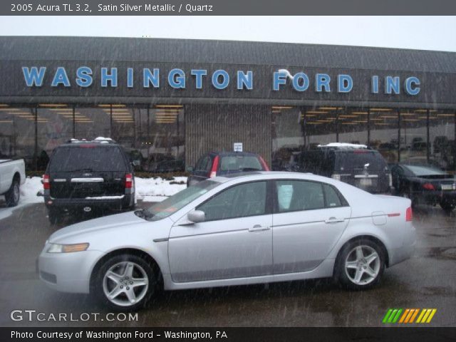 2005 Acura TL 3.2 in Satin Silver Metallic