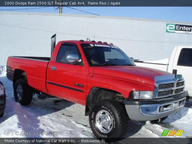 2000 Dodge Ram 2500 SLT Regular Cab 4x4 in Flame Red