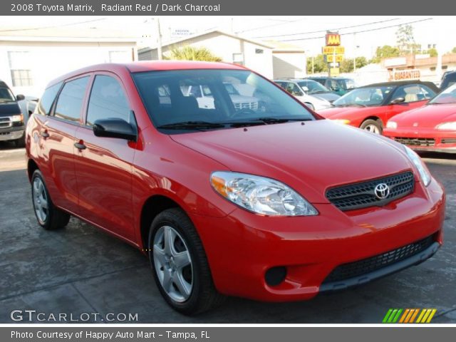 2008 Toyota Matrix  in Radiant Red