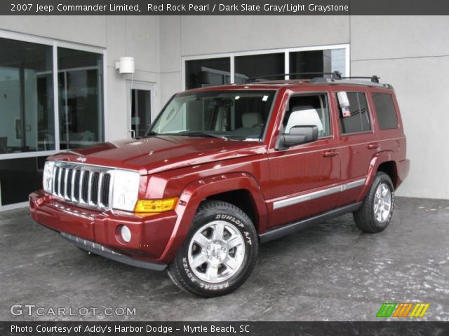 2007 Jeep Commander Limited in Red Rock Pearl