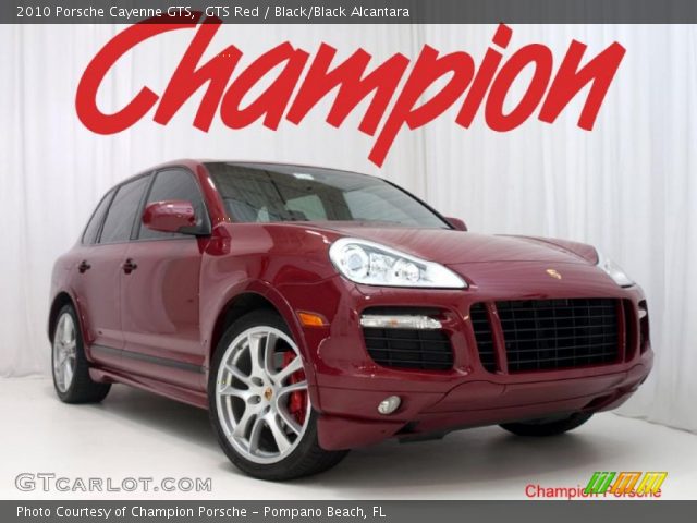 2010 Porsche Cayenne GTS in GTS Red