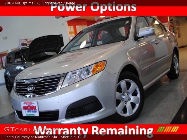 2009 Kia Optima LX in Bright Silver