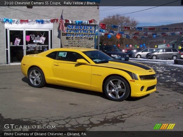 2010 Chevrolet Camaro SS Coupe in Rally Yellow
