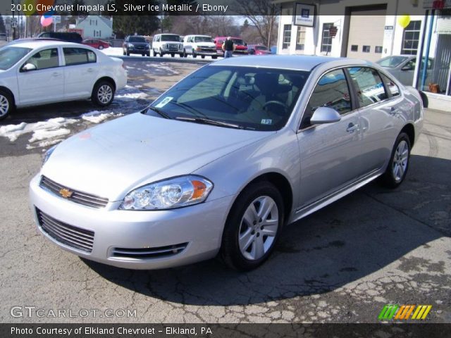 2010 Chevrolet Impala LS in Silver Ice Metallic