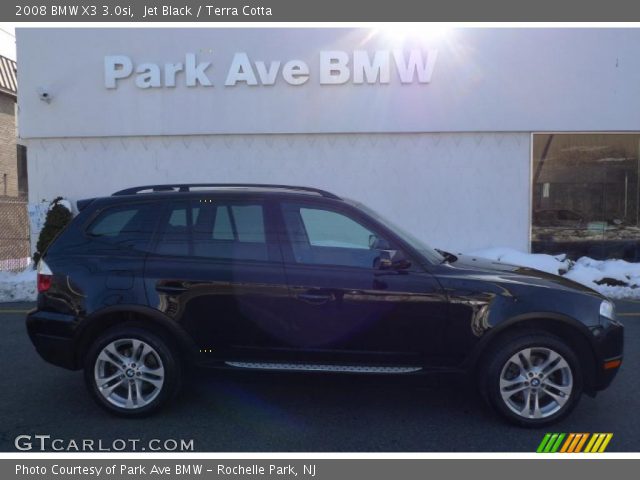 2008 BMW X3 3.0si in Jet Black
