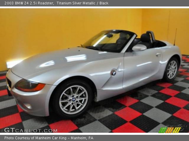 2003 BMW Z4 2.5i Roadster in Titanium Silver Metallic