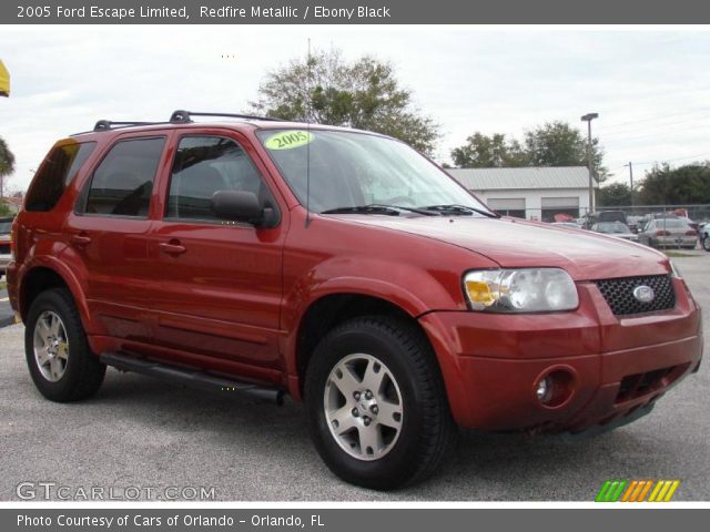 2005 Ford Escape Limited in Redfire Metallic
