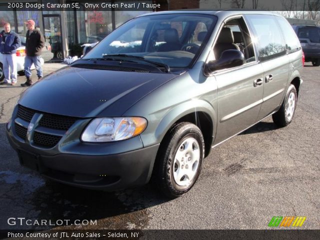 2003 Dodge Caravan SE in Onyx Green Pearl