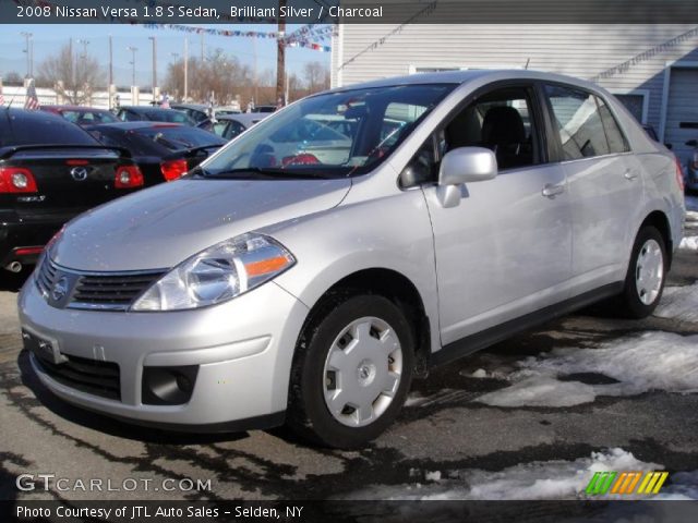 2008 Nissan Versa 1.8 S Sedan in Brilliant Silver