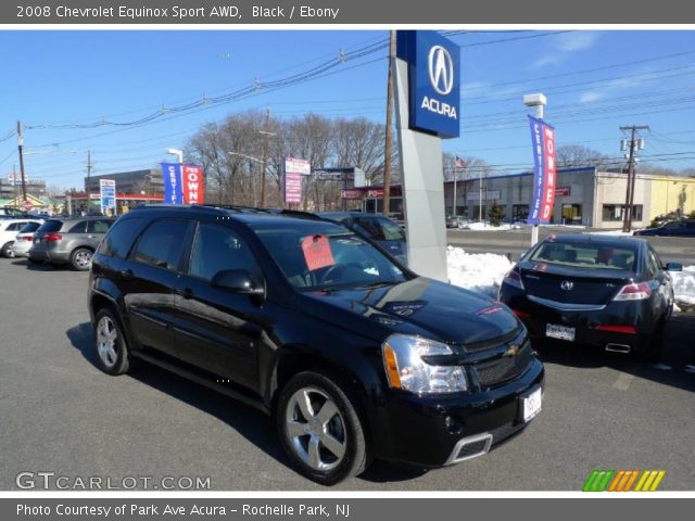 2008 Chevrolet Equinox Sport AWD in Black