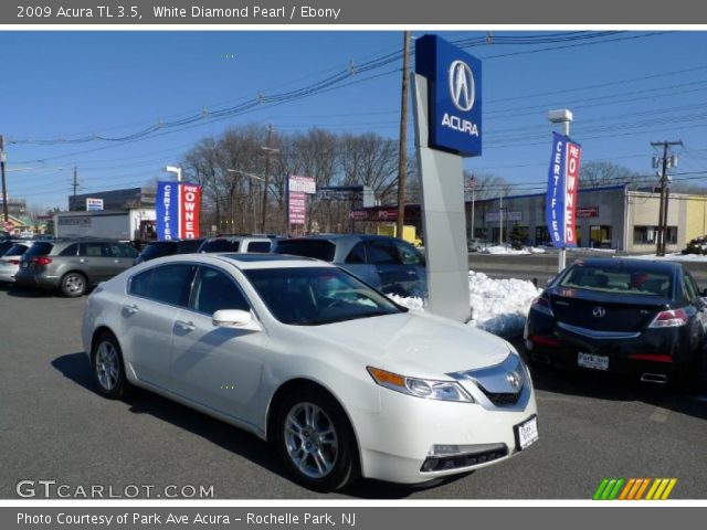 2009 Acura TL 3.5 in White Diamond Pearl